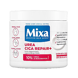 MIXA Urea Cica Repair+ atjaunojošs krēms sejai un ķermenim 400ml