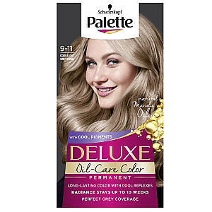 Permanentā matu krāsa PALETTE Deluxe Oil-Care Color ar mikroeļļām 9-11 Cool Light Rose Blonde
