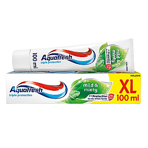 Dantų pasta AQUAFRESH šeimos dantų pasta 100 ml