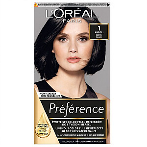 Краска для волос L&#39;OREAL Preference 1 Наполи Черный 
