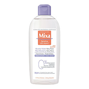 Мицеллярная жидкость MIXA Senstivie Skin Expert для лица и глаз для взрослых и детей 400мл