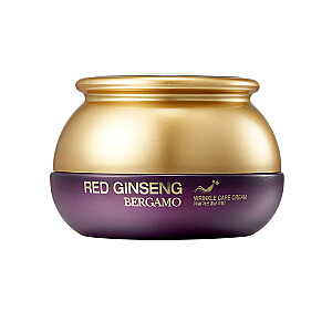 BERGAMO Wrinkle Care Cream Krēms pret grumbām ar sarkano žeņšeņu 50 ml