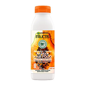 GARNIER Fructis Papaya Hair Food Conditioner atjaunojošs kondicionieris bojātiem matiem 350ml