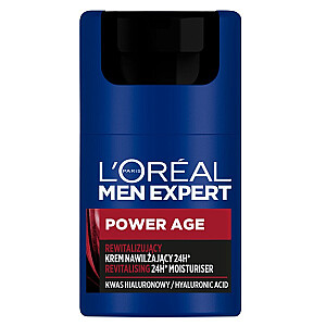 L&#39;OREAL Men Power Age mitrinošs krēms 50ml