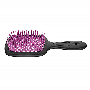 JANEKE Small Superbrush, маленькая парикмахерская щетка для распутывания волос, цвет: черный и фуксия.