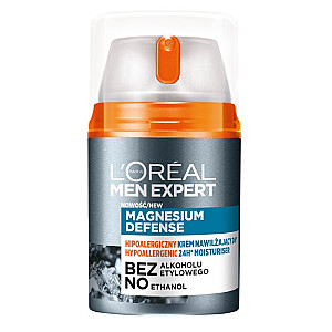 L&#39;OREAL Men Expert Magnesium Defense hipoalerginis drėkinamasis kremas 50ml