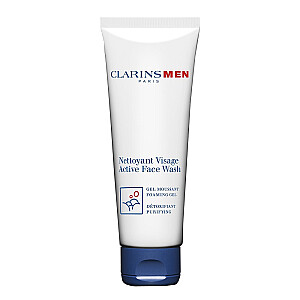 CLARINS Men Active Face Wash sejas tīrīšanas želeja 125ml