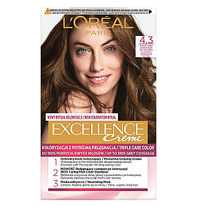 Краска для волос L’OREAL Excellence Creme 4.3 Золотистый Коричневый