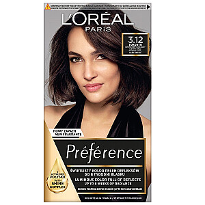 Краска для волос L’OREAL Recital Preference 3.12 Intense Cool Dark Brown