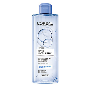 Micelārais šķidrums L&#39;OREAL Skin Expert normālai un kombinētai ādai 400ml