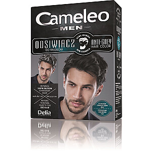 CAMELEO Мужская краска для волос против седины, обезжириватель для волос 01 Черный