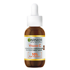 GARNIER Skin Naturals vitamīns C 10% nakts sejas serums 30 ml