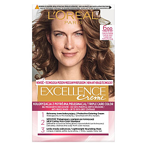 Краска для волос L&#39;OREAL Excellence Creme 6.0 Натуральный Темно-русый