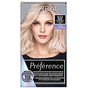 Plaukų dažai L&#39;OREAL Preference 9.12 Sibiras