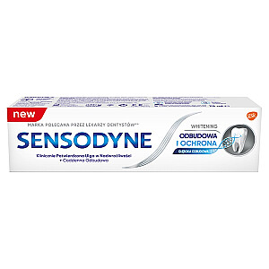 SENSODYNE Rekonstrukcija un aizsardzība Balinoša zobu pasta 75ml