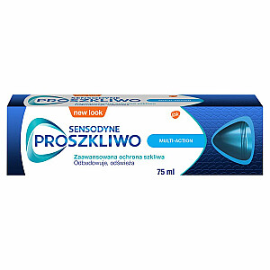 SENSODYNE Multi-Action pulvera pārklājuma zobu pasta, 75 ml