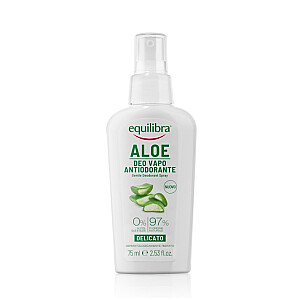 EQUILIBRA Aloe Natural Protection Нежный дезодорант-спрей aleosowy дезодорант против запаха Алоэ Вера 75 мл