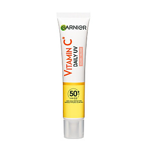 GARNIER Skin Naturals Brightening Fluid ar C vitamīnu SPF50+ Sheer Glow 40 ml