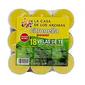 AROMĀTU MĀJA Citronellas sildītāji ar citronzāles aromātu 18 gab.