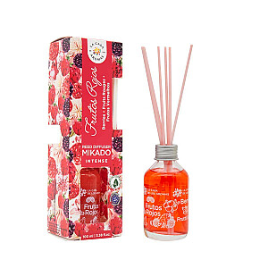 The HOUSE OF AROMAS Mikado Incense Sticks Intense Red Fruit 100ml