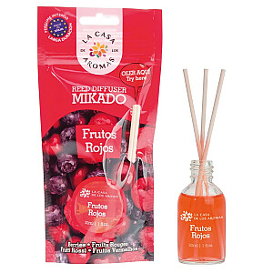 THE HOUSE OF AROMAS Vīraka kociņi Red Fruit 30ml