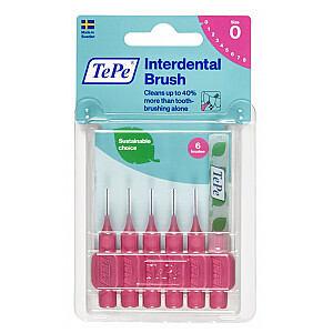 Starpzobu birste TEPE Orinal Interdental Brush 0,4mm 6 gab.