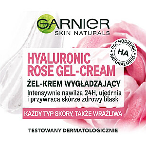 GARNIER Hyaluronic Rose Gel-Cream izlīdzinošs gēls-krēms 50ml
