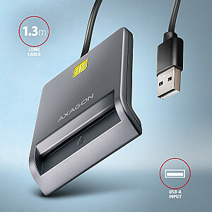 CRE-SM3T USB-считыватель идентификационных карт, кабель 1,3 м