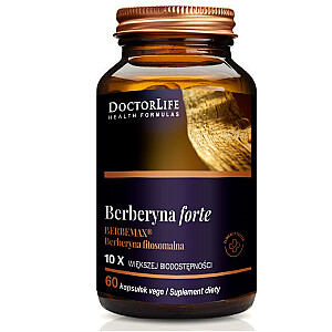 Uztura bagātinātājs DOCTOR LIFE Berberine Forte 60 kapsulas