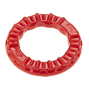 FERPLAST Ring Smile S red - Rotaļlieta suņiem