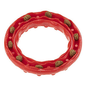 FERPLAST Smile Ring M red - Rotaļlieta suņiem