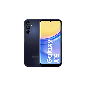 Samsung Galaxy SM-A155F 16,5 cm (6,5 collas) hibrīds ar divām SIM kartēm Android 14 4G C tipa USB 8 GB 256 GB 5000 mAh melns, zils