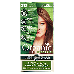 JOANNA Naturia Organic kopjoša matu krāsa bez amonjaka un PPD 312 Natural.