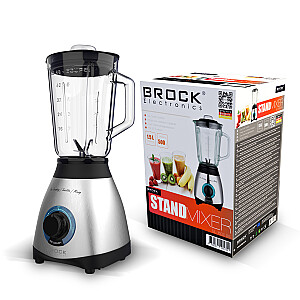 BROCK Blenderis. 1.5 L stikla trauks 500W