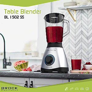 BROCK Blenderis. 1.5 L stikla trauks 500W