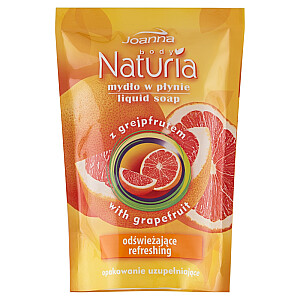 JOANNA Naturia Body Liquid Soap Šķidrās ziepes ar greipfrūtu buljonu 300 ml