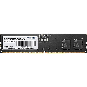 Patriot Signature atmiņa, DDR5, 8 GB, 5200 MHz, CL42 (PSD58G520041)
