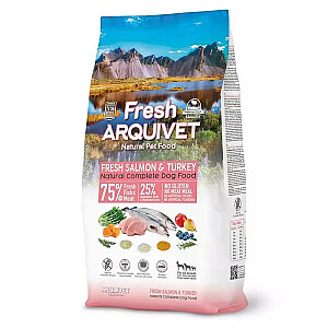 ARQUIVET Fresh Salmon с индейкой - полувлажный корм для собак - 2,5кг