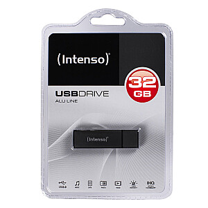 Intenso USB 32 ГБ 6,5/28 Alu Line SW U2