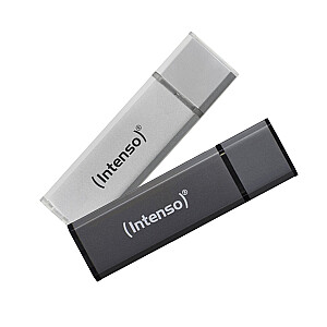 Intenso USB 8 ГБ 6,5/28 Alu Line серебристый U2