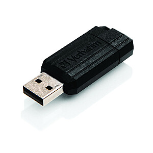 USB-накопитель Verbatim VERBATIM PINSTRIPE, 64 ГБ, USB2.0