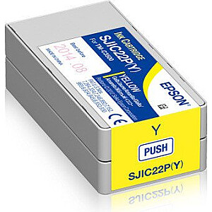 Epson — желтый — SJIC22P(Y)