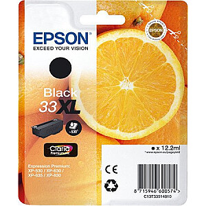 Epson 33XL - C13T33514012 - melns