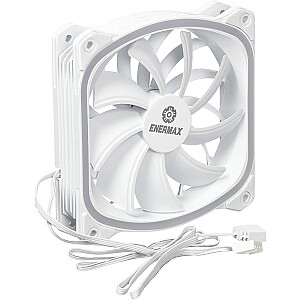 Enermax SQUA ARGB White, корпусной вентилятор (белый, один вентилятор)