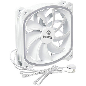 Enermax SQUA ARGB White, korpusa ventilators (balts, viens ventilators)