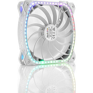 Enermax SQUA ARGB White, korpusa ventilators (balts, viens ventilators)