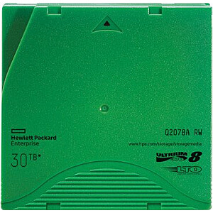 HP LTO8 12TB / 30TB lente