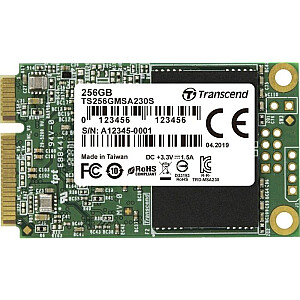 TRANSCEND 256 ГБ mSATA SSD SATA3 3D TLC