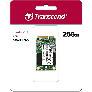 TRANSCEND 256GB mSATA SSD SATA3 3D TLC