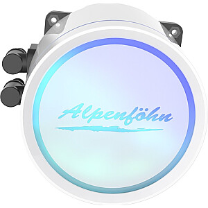 Alpenföhn Glacier Water 240 White RGB — 84000000193